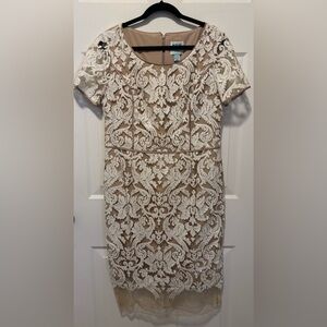 Nue by Shani White Sequin Dress